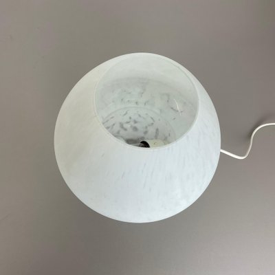 Large White Mushroom Frosted Glass Table Light, Italy, 1970s for - Main Image
