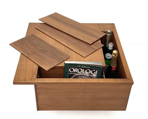 Magazine rack side table 2024 and storage chest in one