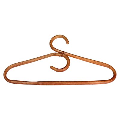 Mid-Century Italian Modern Bamboo and Rattan Coat Hangers, 1970s