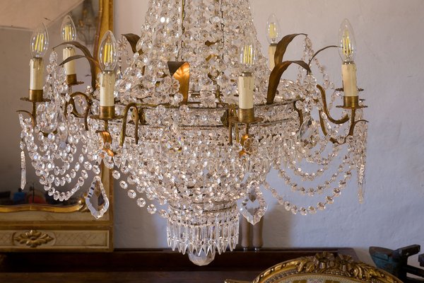 Gold sales empire chandelier