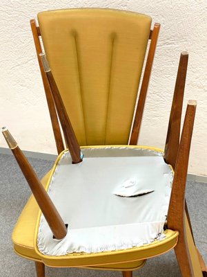 Vinyl upholstered clearance dining chairs