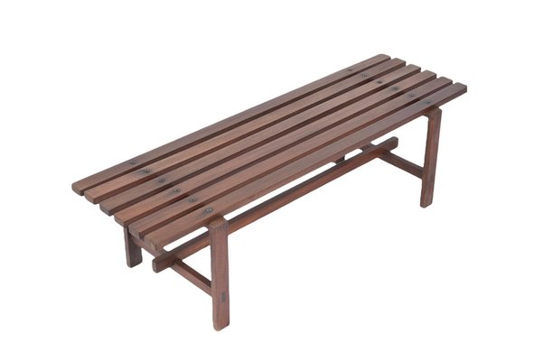 Scandi garden bench store
