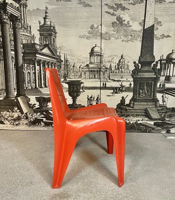 Fiberglass cheap chairs 1960