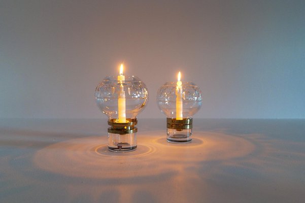 Crystal store candle lamp