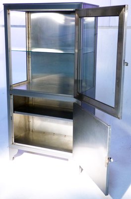 Vintage Stainless Steel Medicine Cabinet For Sale At Pamono