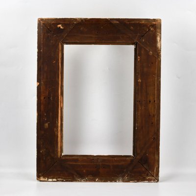 Cadre En Bois Doré Ouvragé 30x40 Cm (intérieur) / 46x56 Cm (extérieur) - Modèle C64