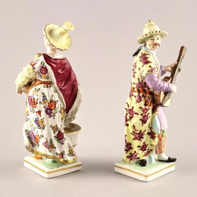 Set of Two KPM Porcelain Figurines