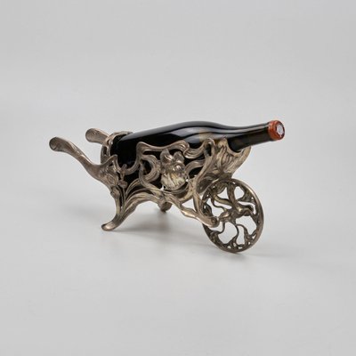 Tin wine bottle holder clearance