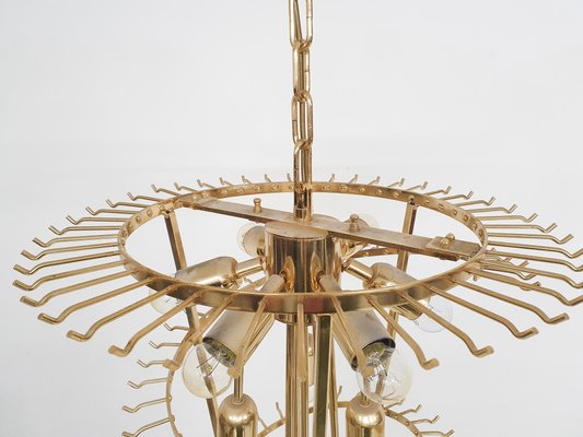 Glass Spirale Chandelier From Novaresi Italy For At Pamono Glass Spirale Chandelier From Novaresi, Spray Paint Bronze Chandeliers Taiwan