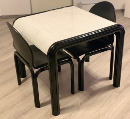 Knoll モダンテーブル 黒 1976 Gae Aulenti Knoll モダンテーブル 黒