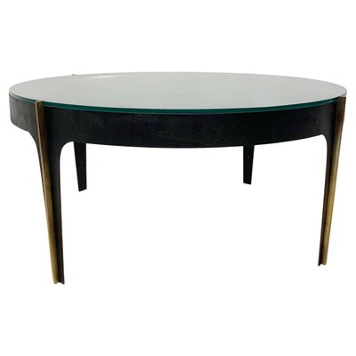 Mid Century Glass Coffee Table by Max Ingrand for Fontana Arte Italy