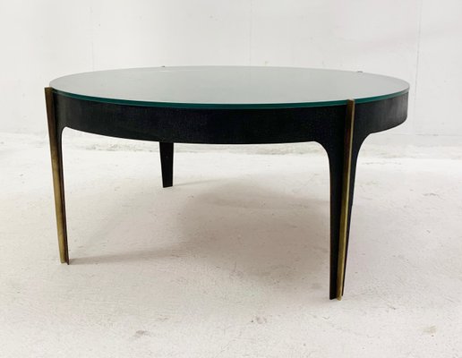 Fontana arte store glass coffee table