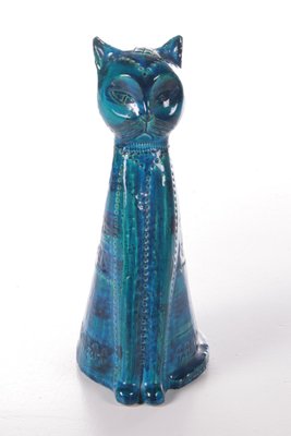 Bitossi ビトッシ Rimini Blu リミニブルー Cat 猫