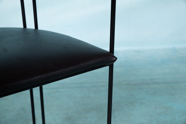 Wire dining sales chairs black