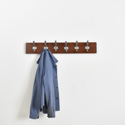 Vintage school coat rack store