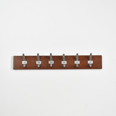 Vintage School Coat Hooks