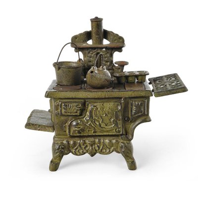 Cast Iron Toy Cooker for sale at Pamono