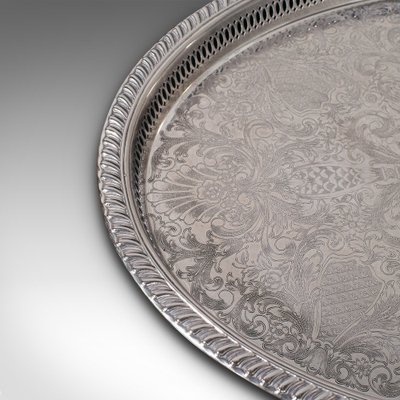 Silver serving trays discount