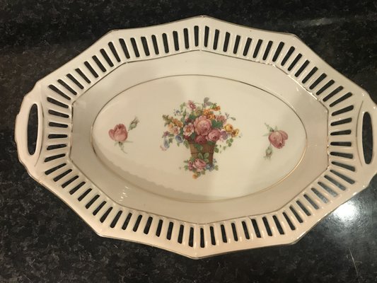 Platter from Bavaria Schumann, 1920s for sale at Pamono