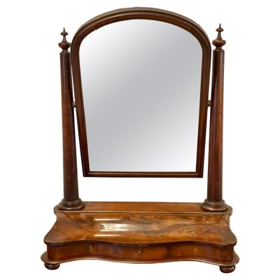 Antique mirror table deals