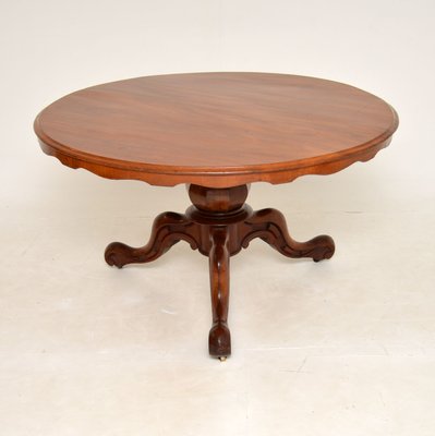 Antique Victorian Tilt Top Dining Table, What Size Rug For A 7 Foot Dining Table In Nigerian Style