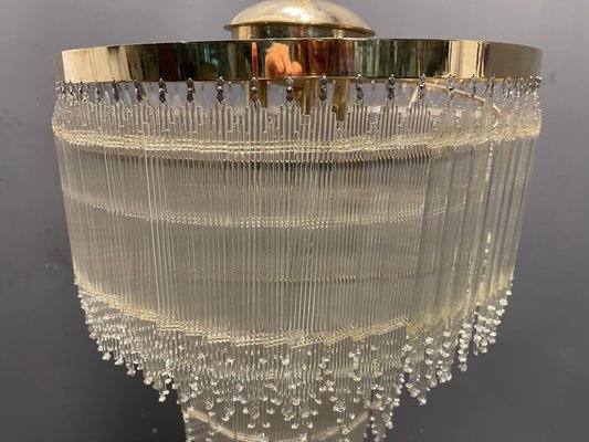 Mid Century Italian Brass Acrylic Chandelier Lamp For At Pamono Italian Brass Acrylic Chandelier Lamp, Glass Crystal Chandelier Lamp