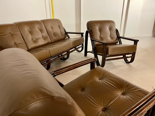 Bamboo on sale couch set