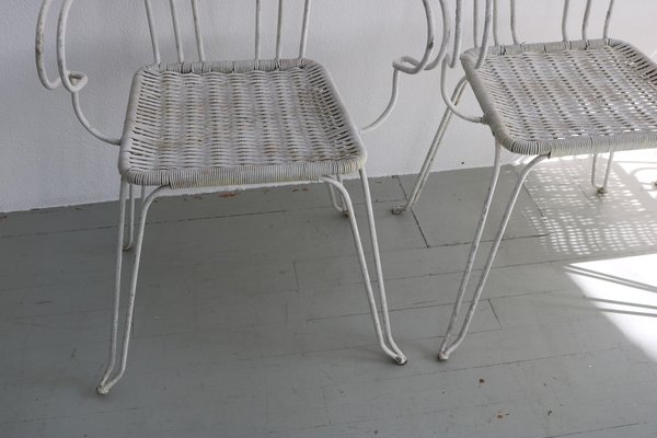 Woven on sale plastic chairs