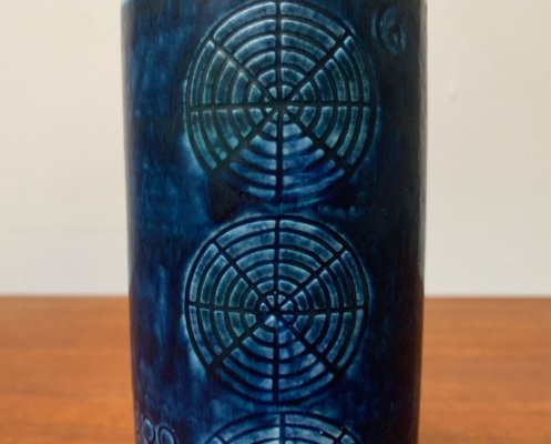 Mid-Century Swedish Sarek Vase by Olle Alberius for Rörstrand for