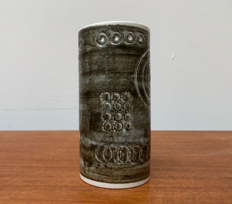 Mid-Century Swedish Sarek Vase by Olle Alberius for Rörstrand for