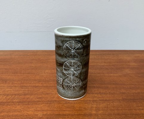 Mid-Century Swedish Sarek Vase by Olle Alberius for Rörstrand for