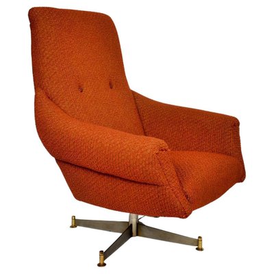 Mid Century Italian Swivel Chair 1969s for sale at Pamono