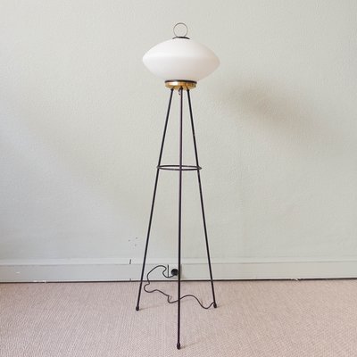 Vintage Italian Tripod Floor Lamp, Italian Floor Lamp Vintage