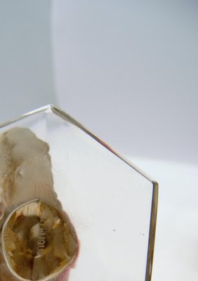 Bougeoir En Verre Transparent – Style Lalique, Sans Marque, Pièce D'occasion