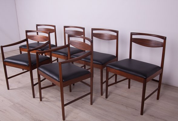 Mcintosh teak dining chairs top
