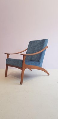 Lounge Chair by Arne Hovmand Olsen for P. Mikkelsen for sale at Pamono