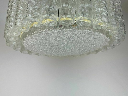 Kaskadenlampe Doria 60er 70 er Jahre  Vintage Midcentury Space Age Glaskugeln