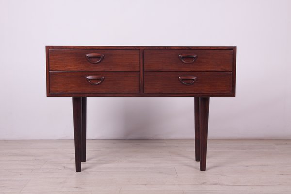 Mid-Century Rosewood Dresser by Kai Kristiansen for Feldballes Furniture 1960s for sale at