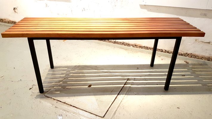Slat bench coffee table top