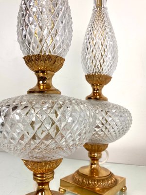Lead crystal lamps hot sale