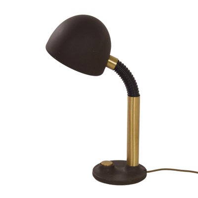 Gold adjustable desk lamp top