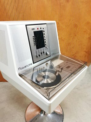 Vintage Stereo Turntable Commander Luxus Radio Record Player from Rosita,  1974, Set of 3 for sale at Pamono