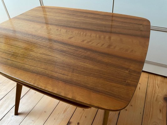 Mid Century Side Table in Walnut for sale at Pamono