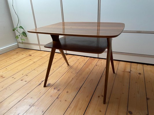 Mid century modern 2024 walnut side table