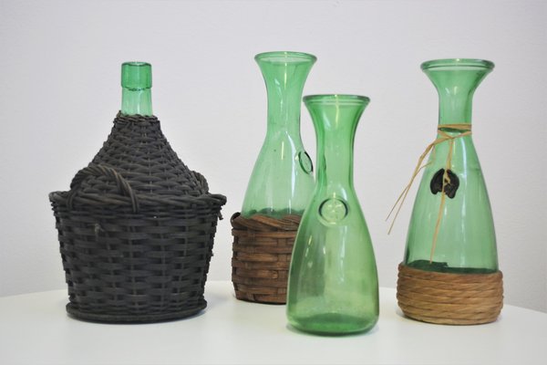 Carafe à Vin En Verre Transparent – Vintage Occasion