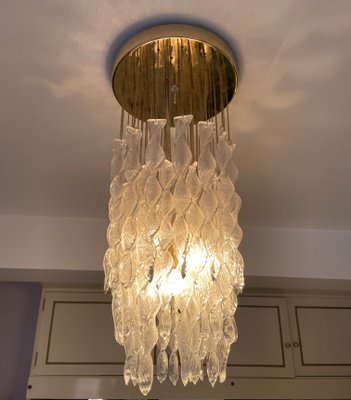 Murano Ceiling Lamp With Two Wall Sconces From Venini Set Of 3 For At Pamono - Wall Ceiling Lights Set Murano Ceiling Lamp With Two Wall Sconces From Venini Set Of 3 For At Pamono - Wall Ceiling Lights Set