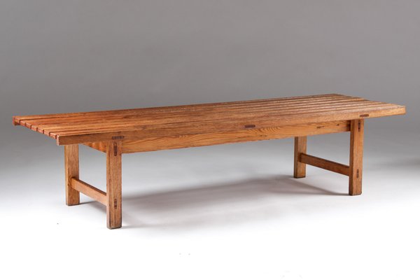 Mid Century Swedish Oak Bench For Sale At Pamono