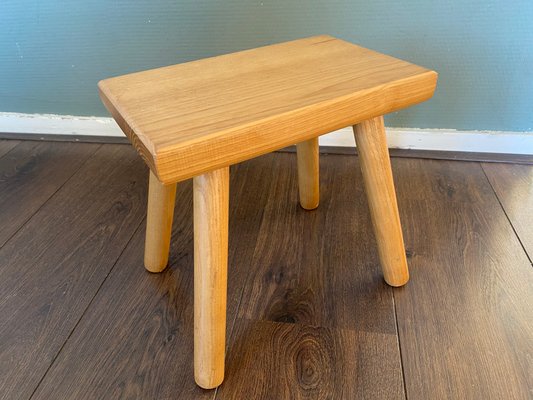 Small cheap oak stool