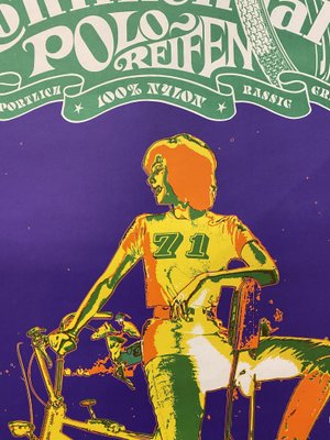 Advertising Posters, 1970s, Set of 4 for sale at Pamono