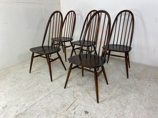 Vintage Scandinavian Style Quaker 365 Dining Chairs by Lucian